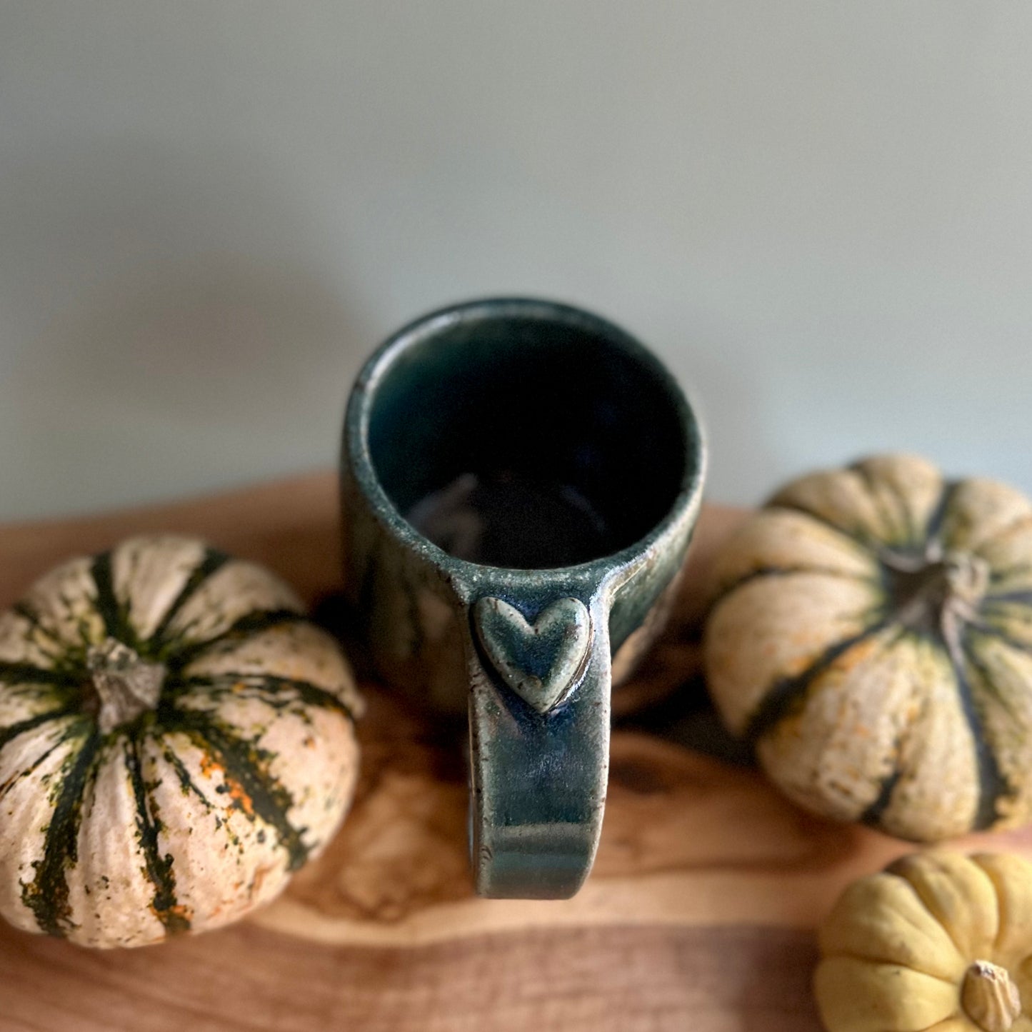 back to the trees heart mug • no. seventeen