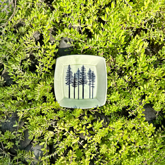 treeline square dish • no. three
