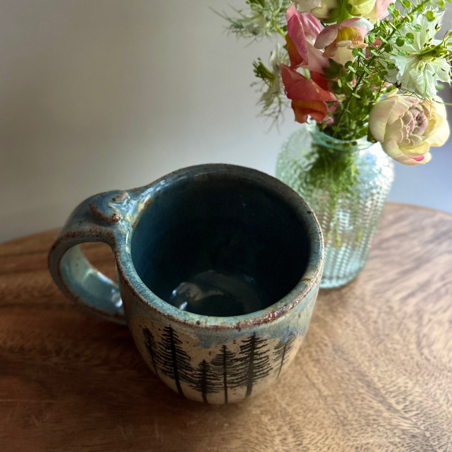 back to the trees heart mug • no. nine