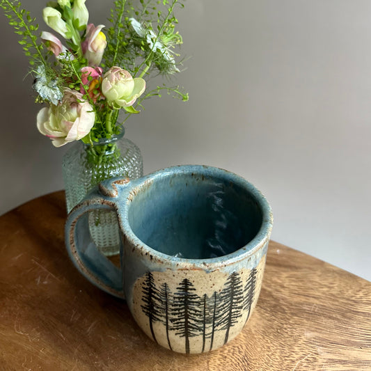 back to the trees heart mug • no. ten