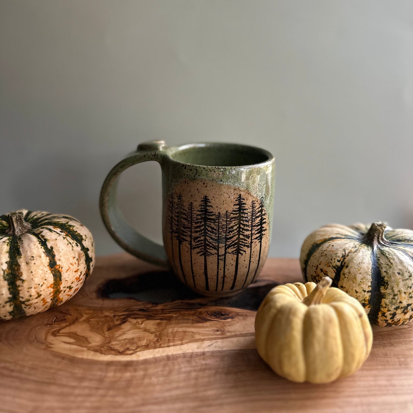 back to the trees heart mug • no. fourteen