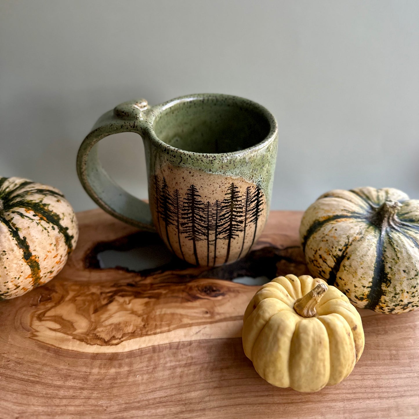 back to the trees heart mug • no. fourteen