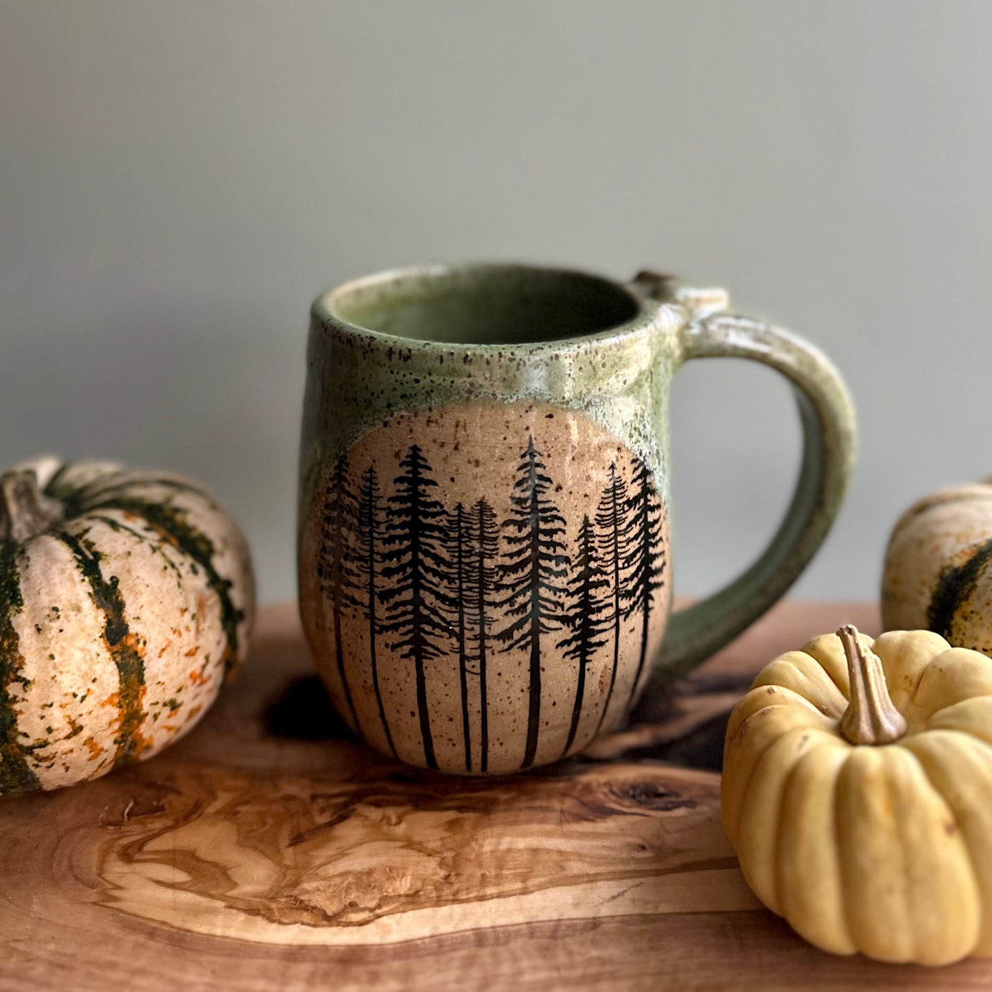 back to the trees heart mug • no. sixteen