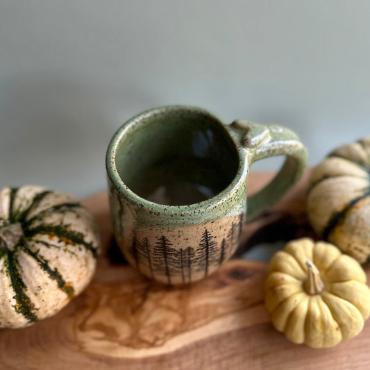 back to the trees heart mug • no. sixteen