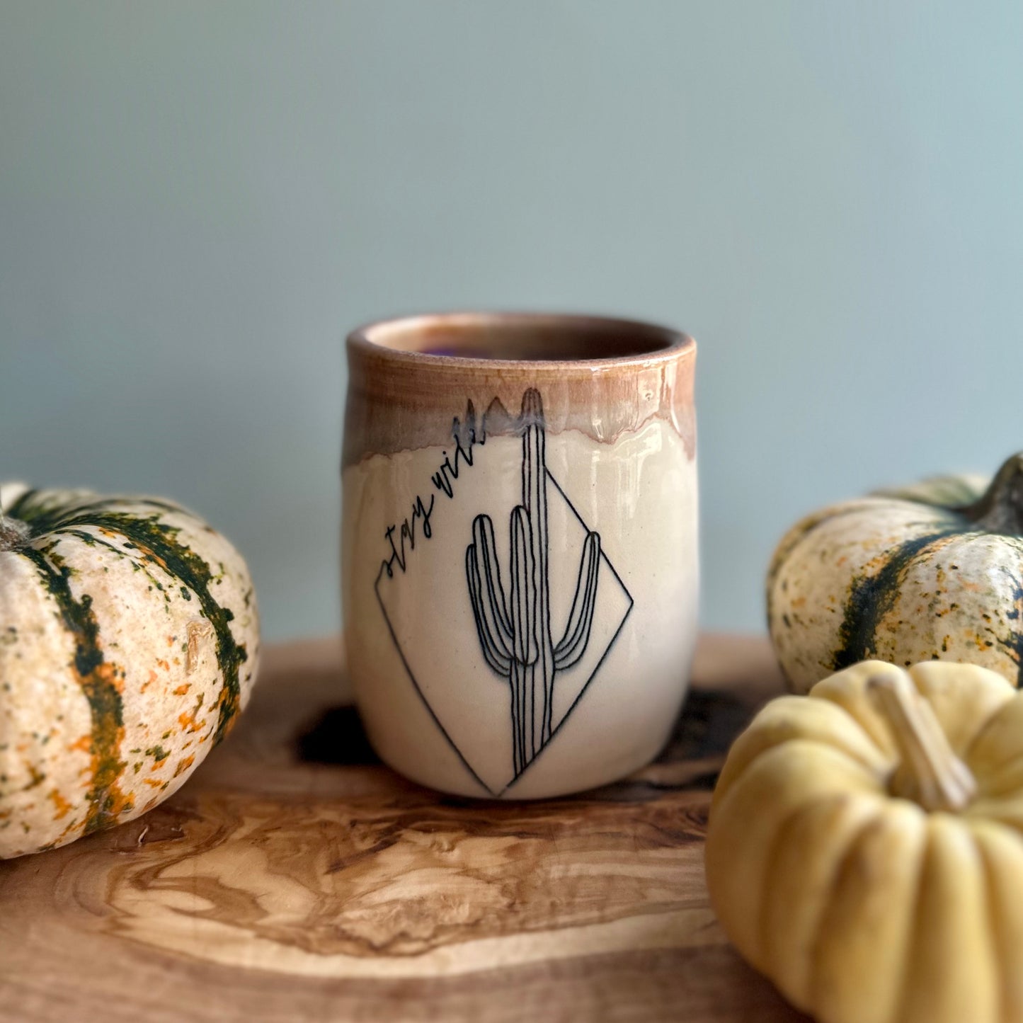 back to the trees tumbler • stay wild