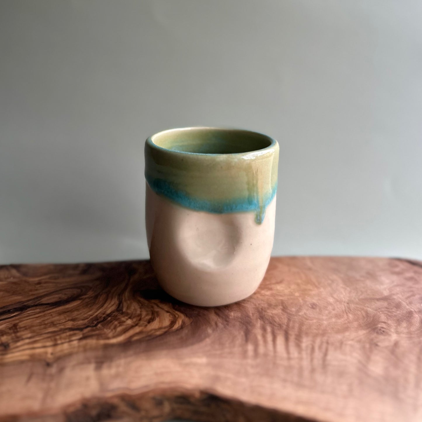 holiday edition tumbler • aqua cardinal