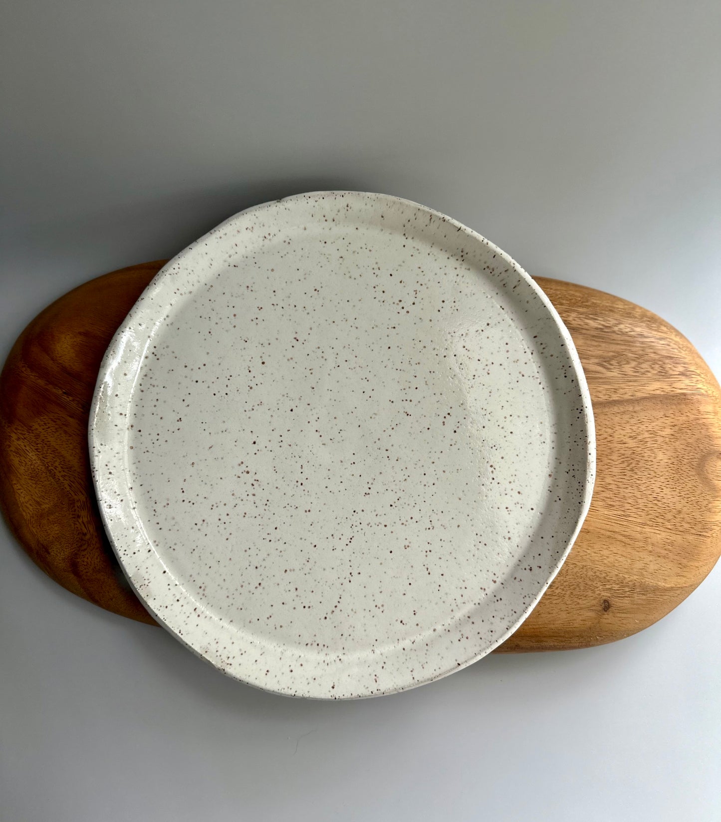 handmade serving plates • 9.5" set