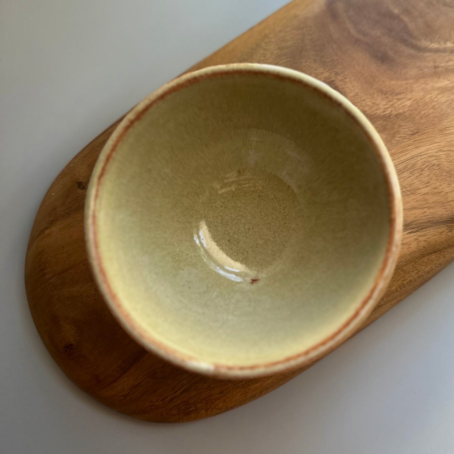 hand-carved Bowl • neutral