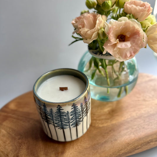 limited edition • treeline tumbler candle