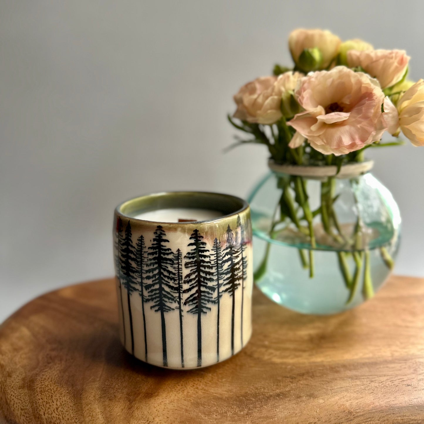 limited edition • treeline tumbler candle