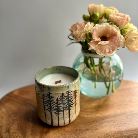 limited edition • treeline tumbler candle