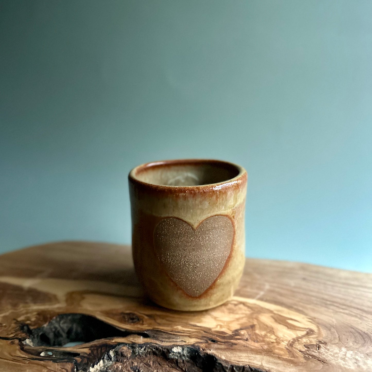 made with love tumbler • yellow