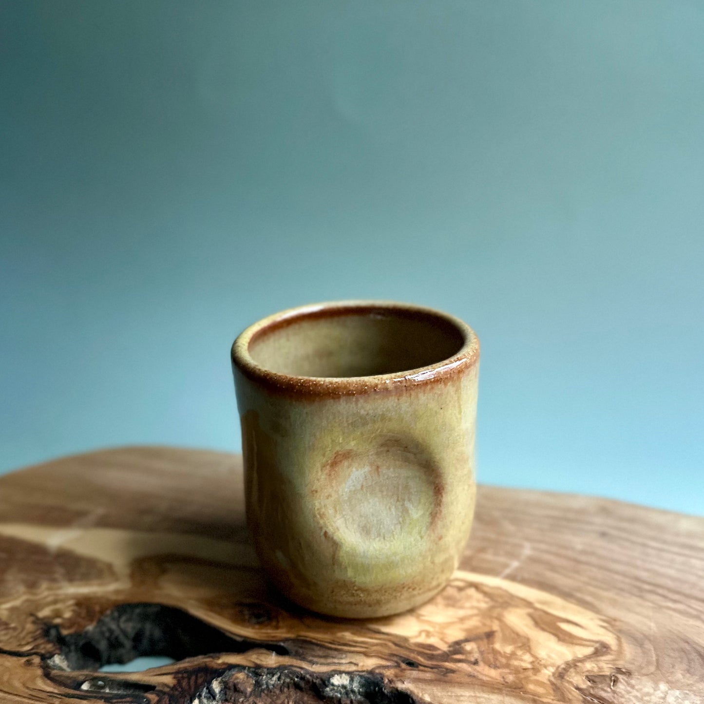made with love tumbler • yellow