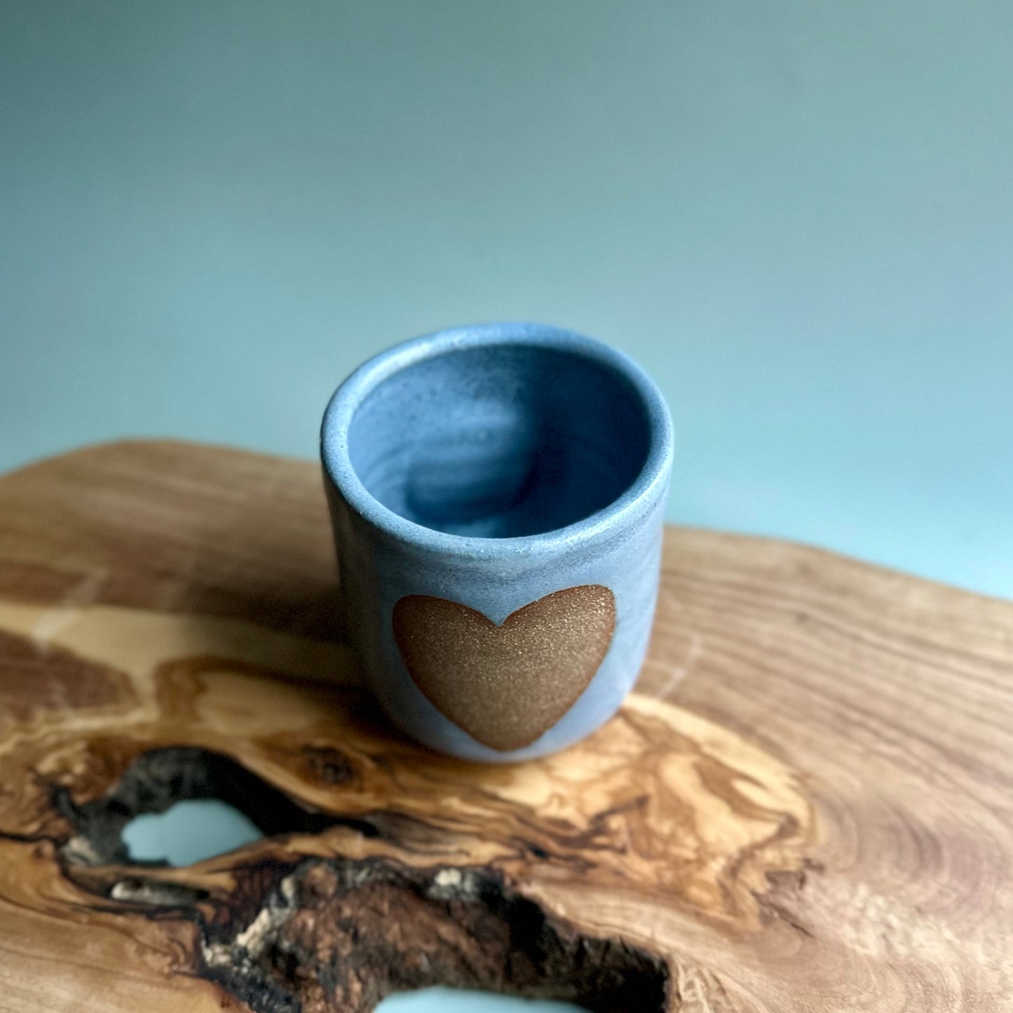 made with love tumbler • periwinkle