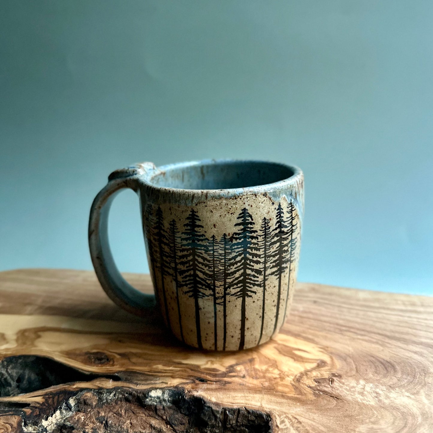 back to the trees heart mug • no. thirty-six