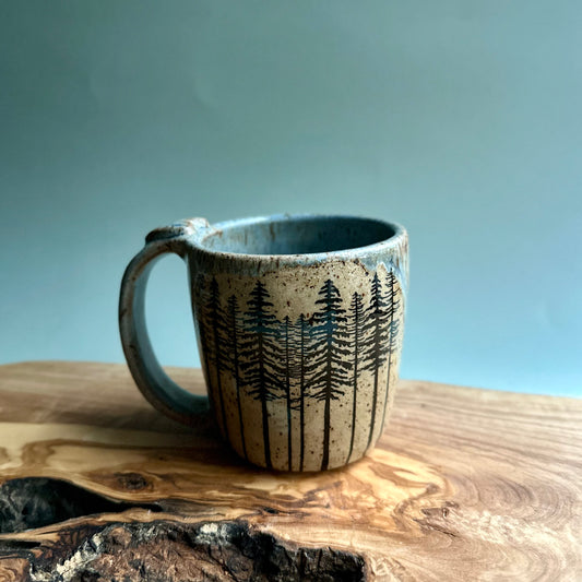 back to the trees heart mug • no. thirty-six