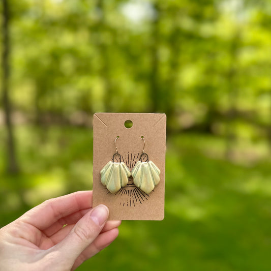 made with love • petal earrings