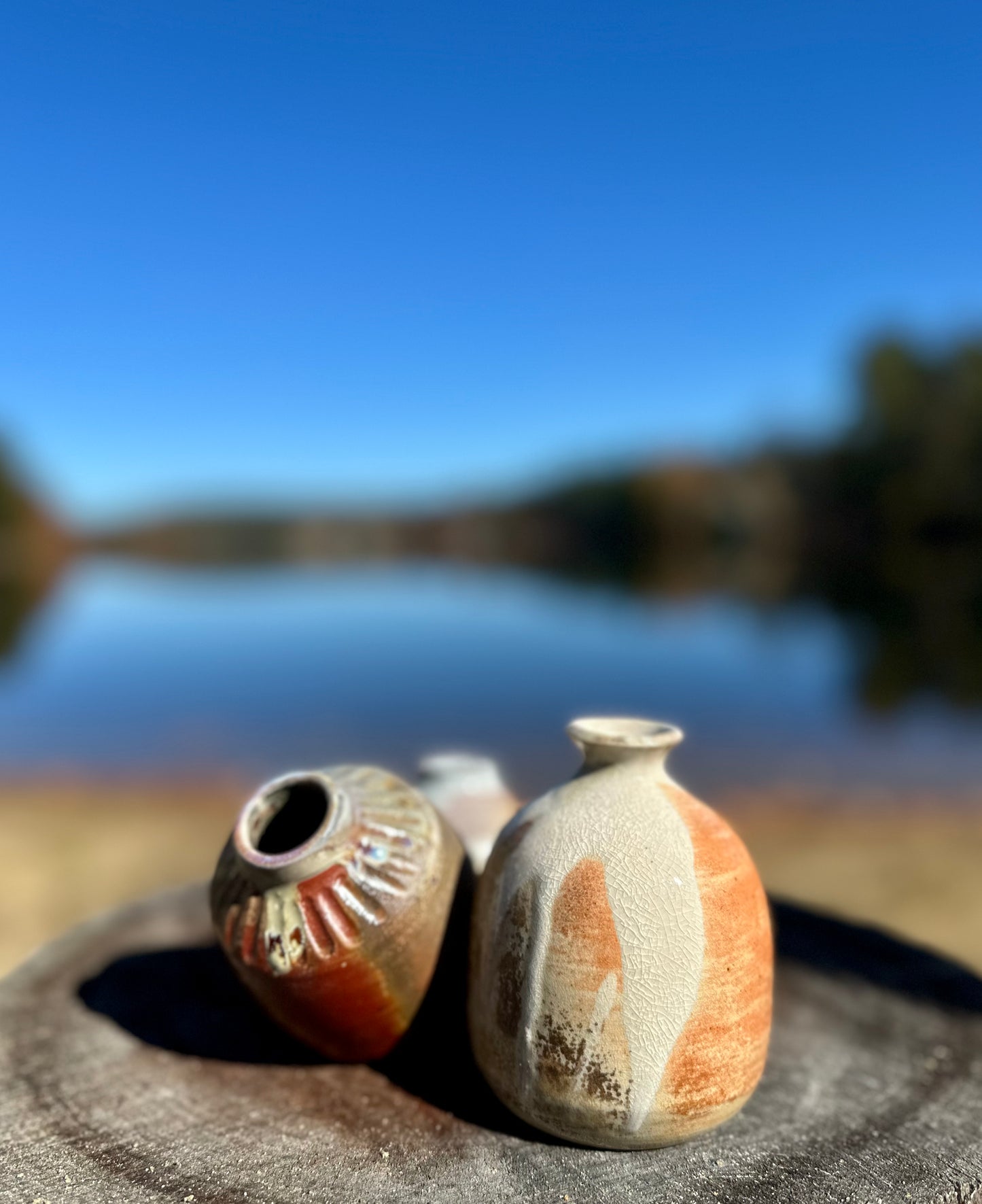 wood-fired • bud vase no. 1