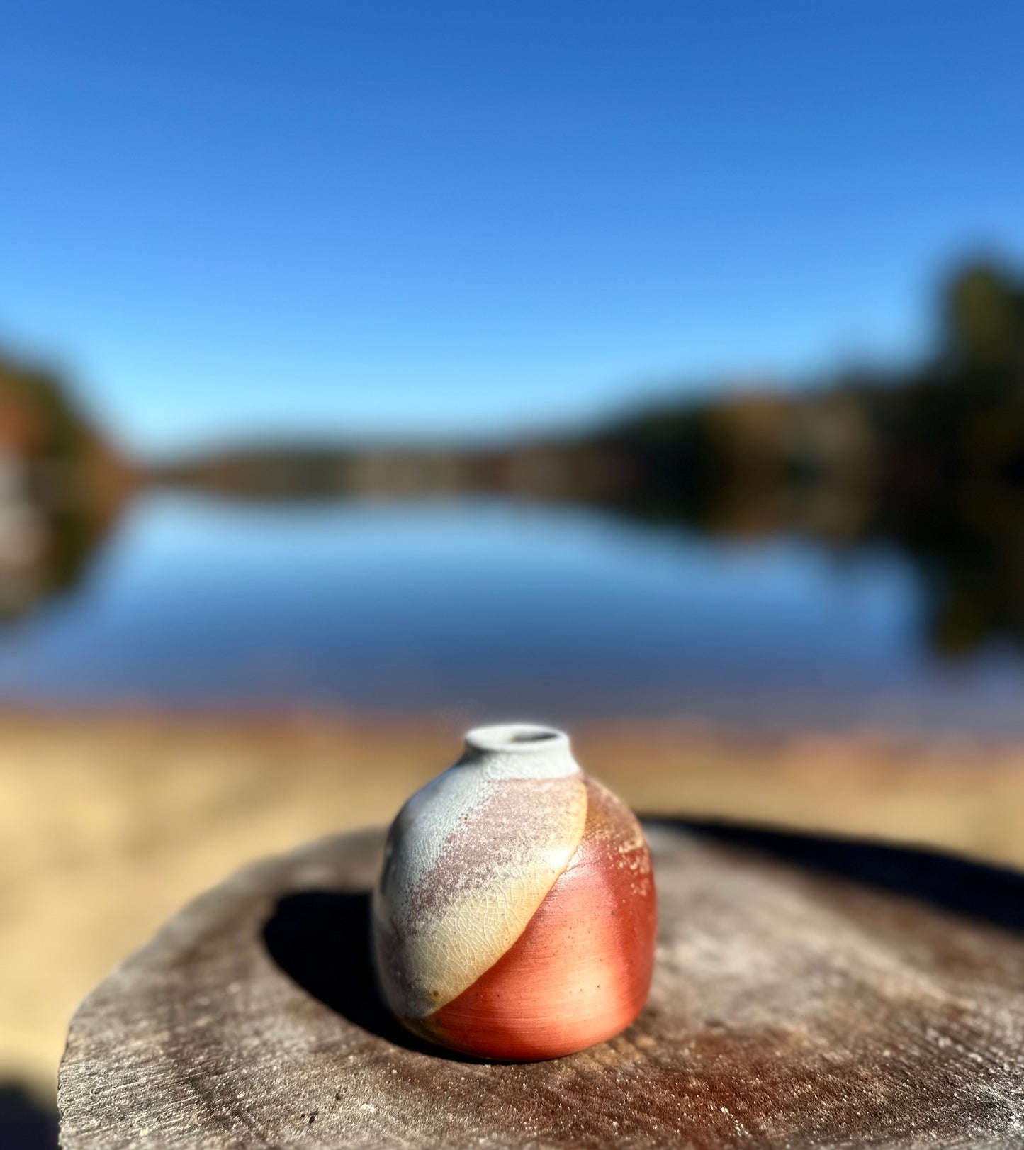 wood-fired • bud vase no. 4