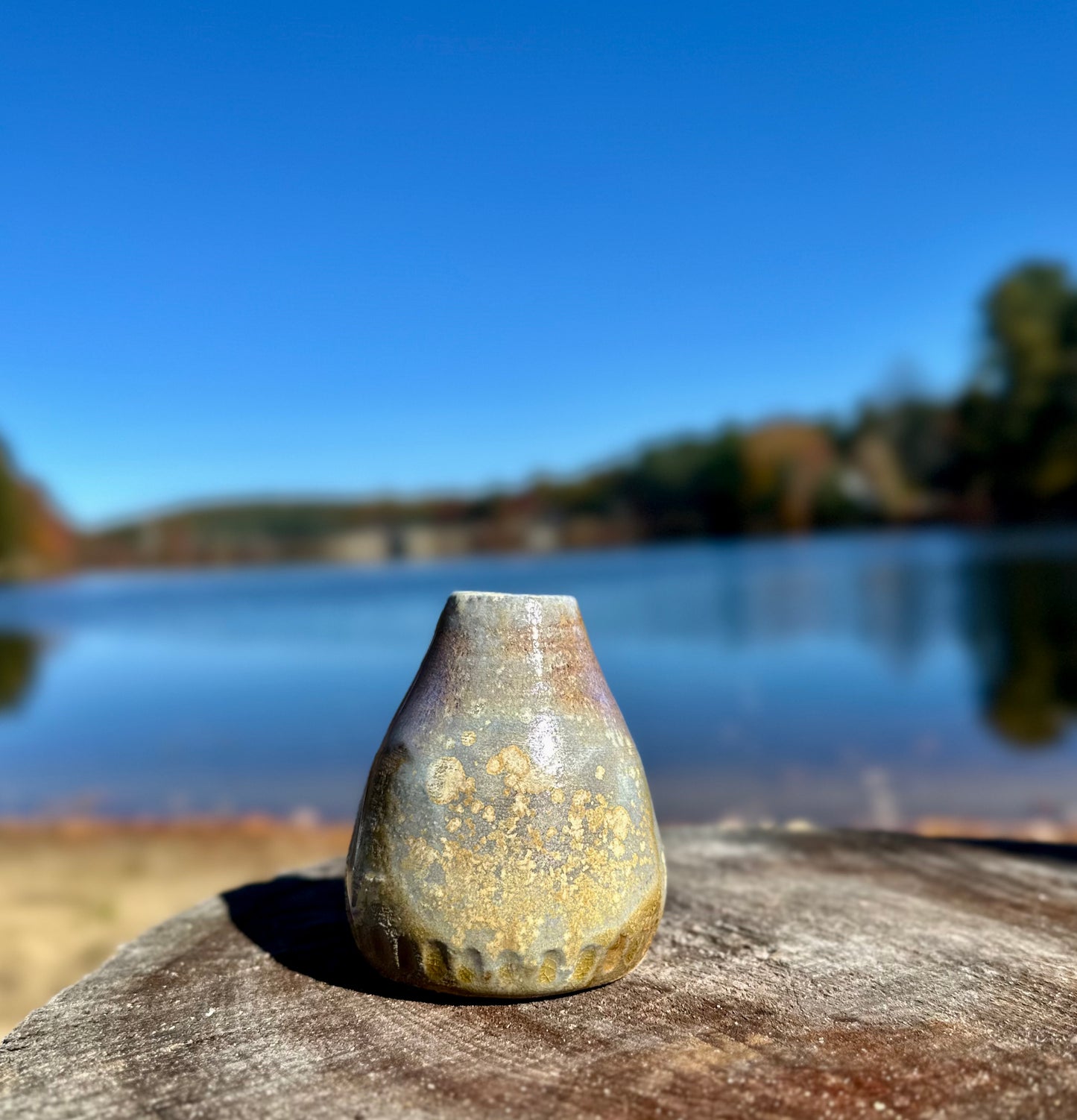 wood-fired • bud vase no. 2