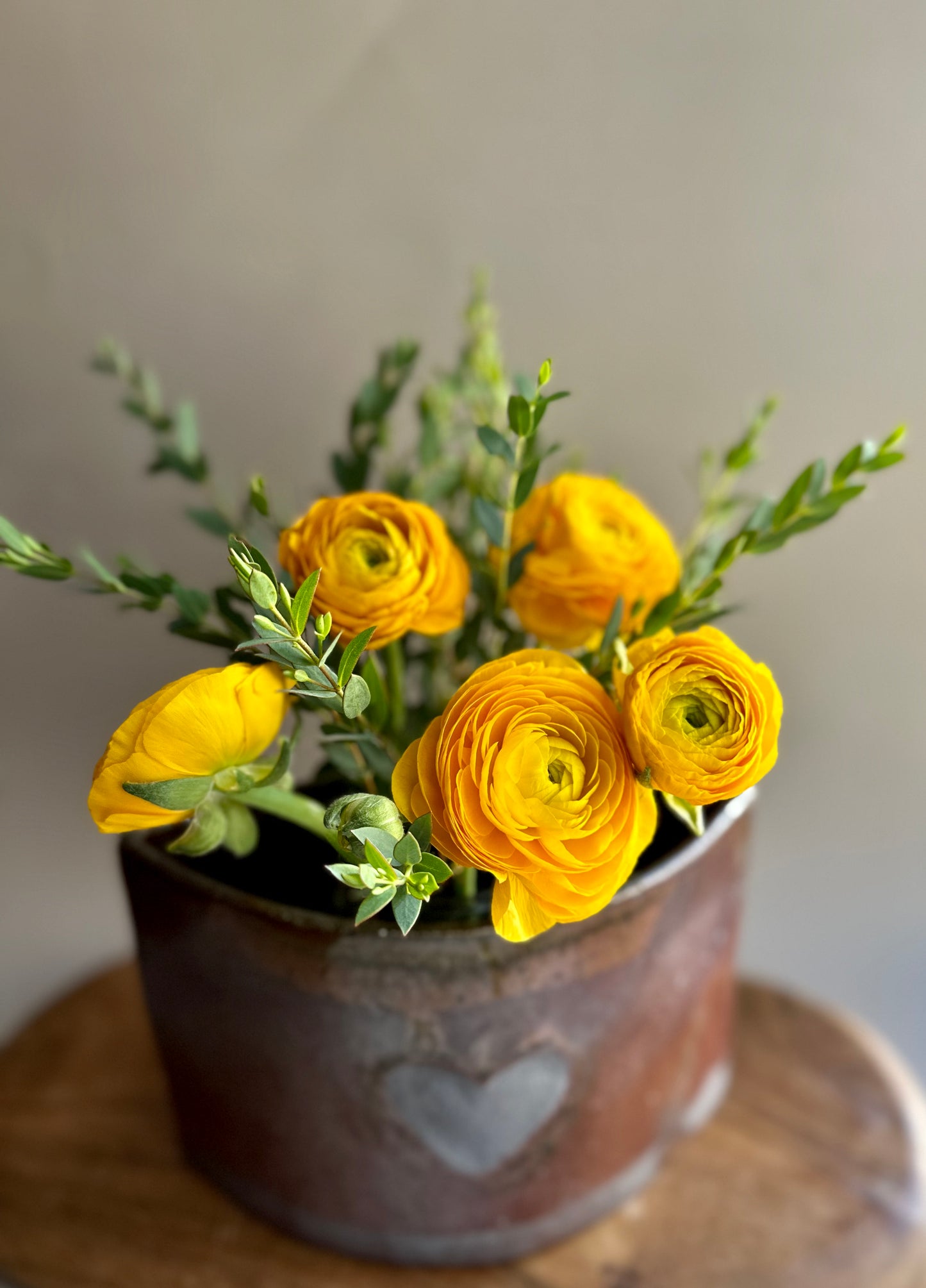 wood-fired • envelope vase