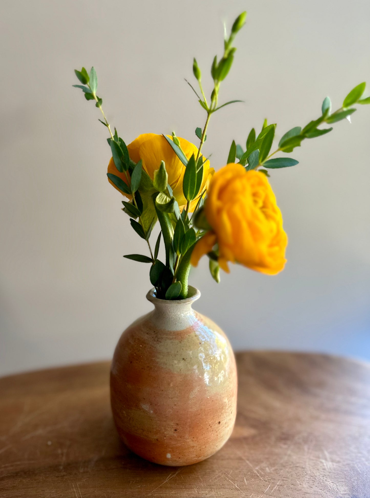 wood-fired • bud vase no. 1