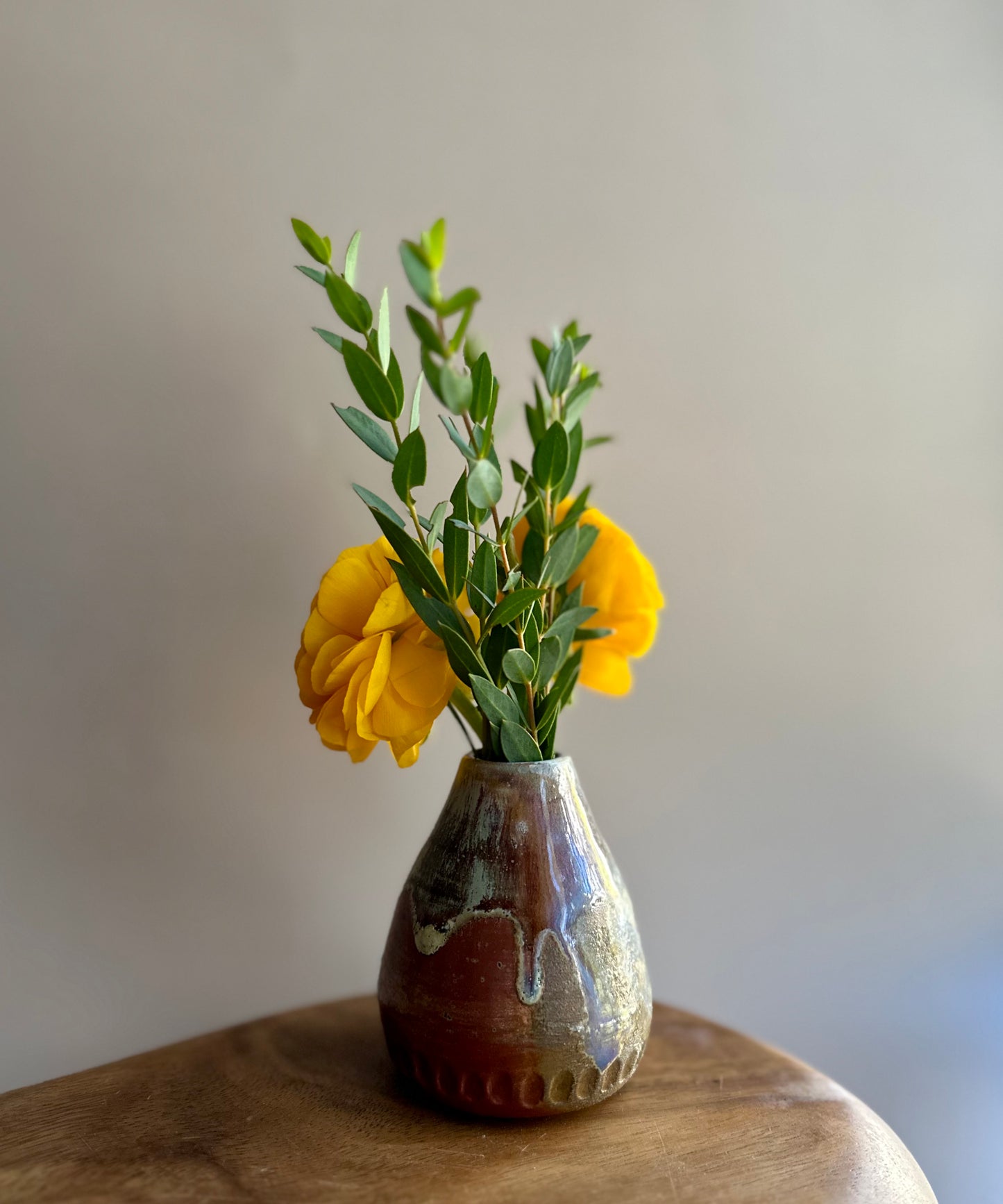 wood-fired • bud vase no. 2