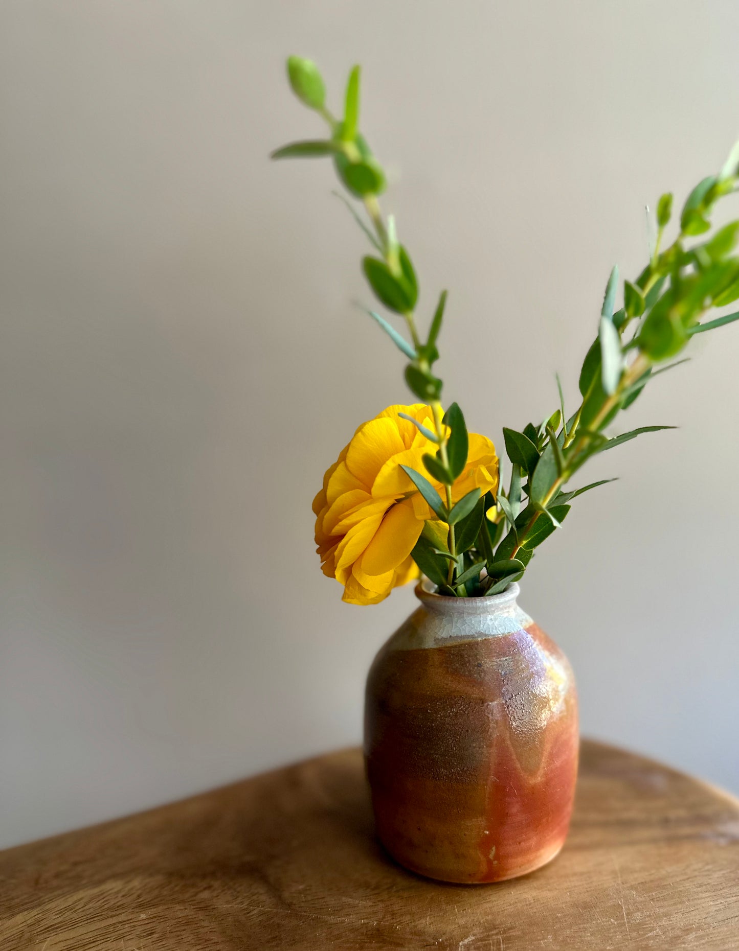 wood-fired • bud vase no. 3