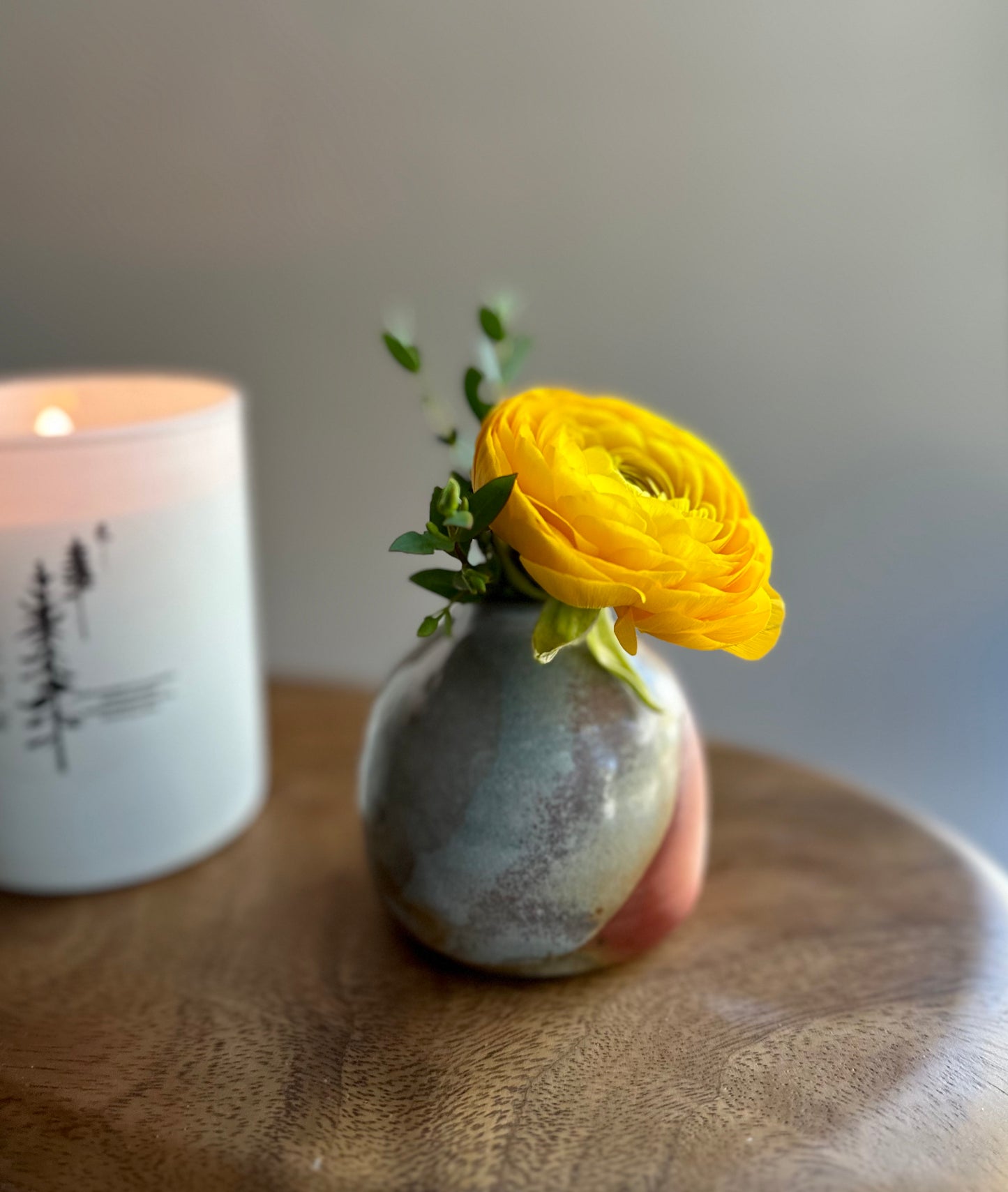 wood-fired • bud vase no. 4