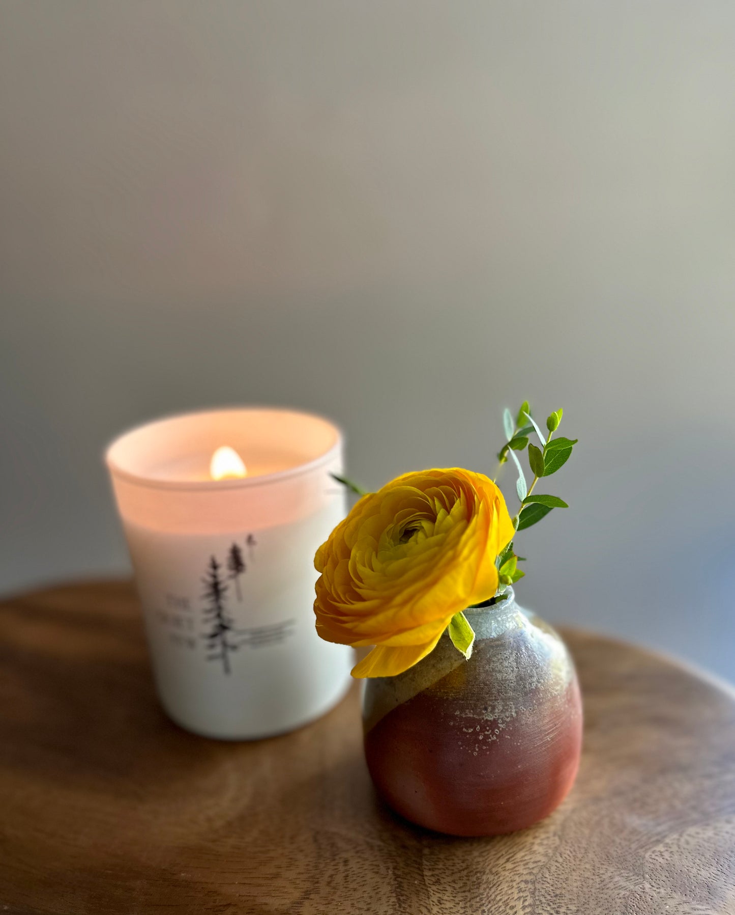 wood-fired • bud vase no. 4