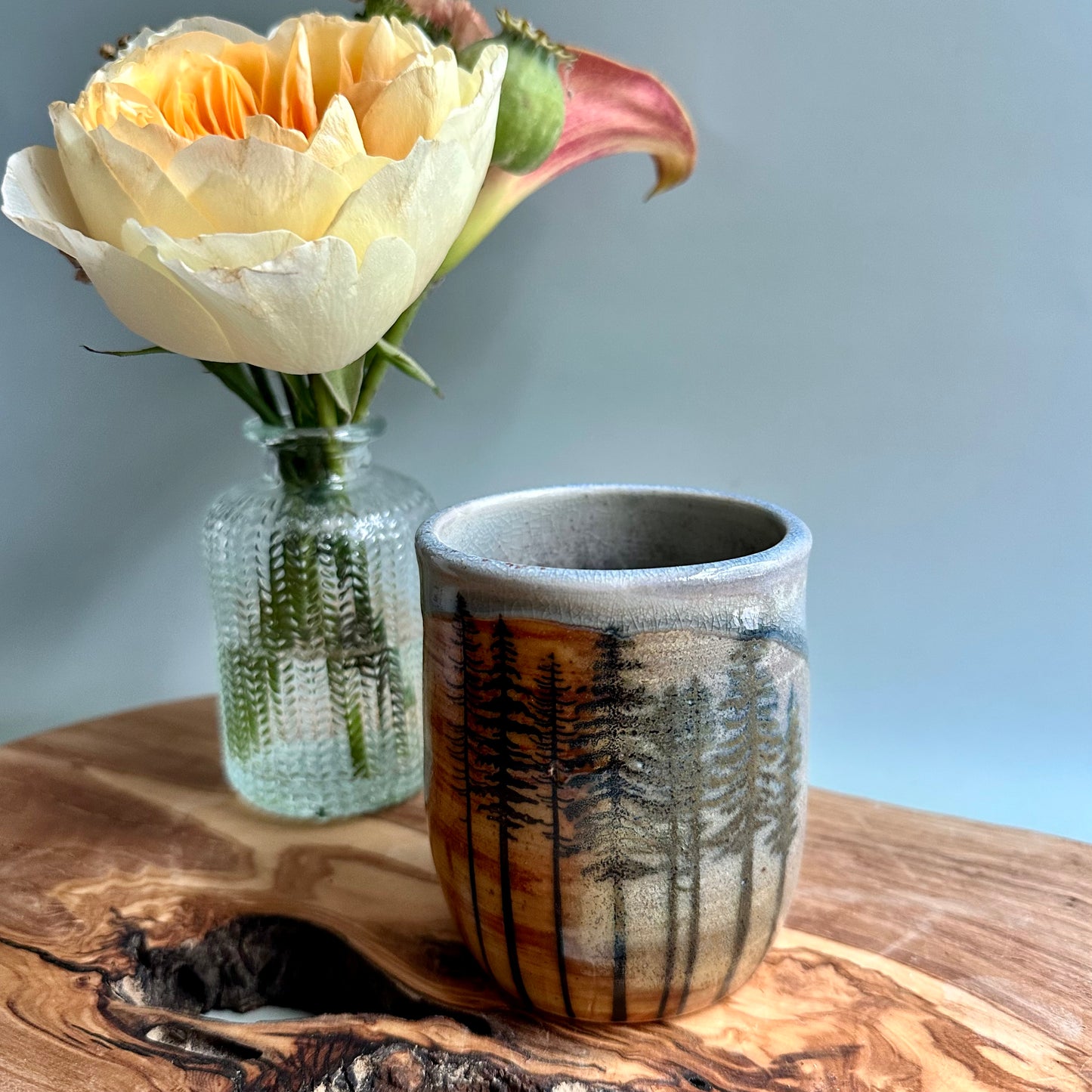 wood-fired • treeline tumbler no. 14