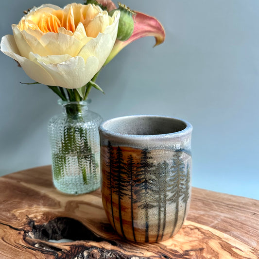 wood-fired • treeline tumbler no. 14