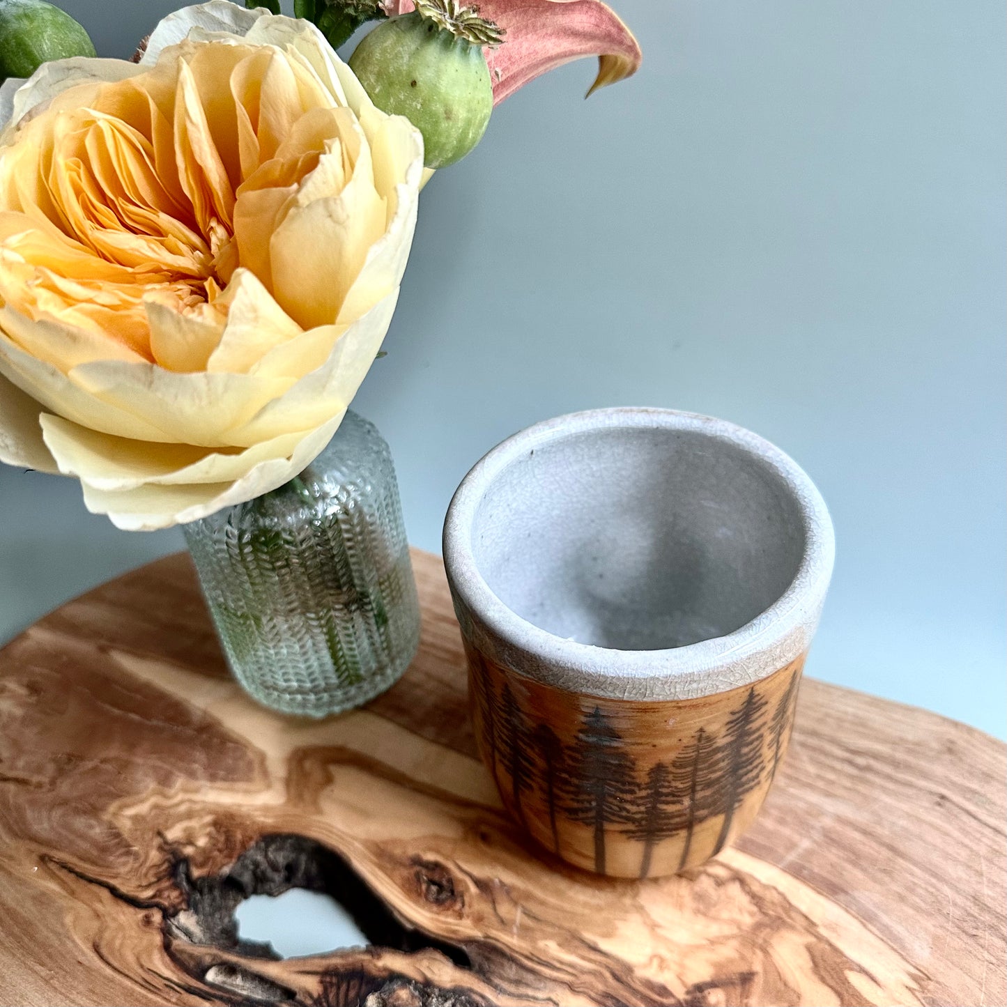 wood-fired • treeline tumbler no. 16
