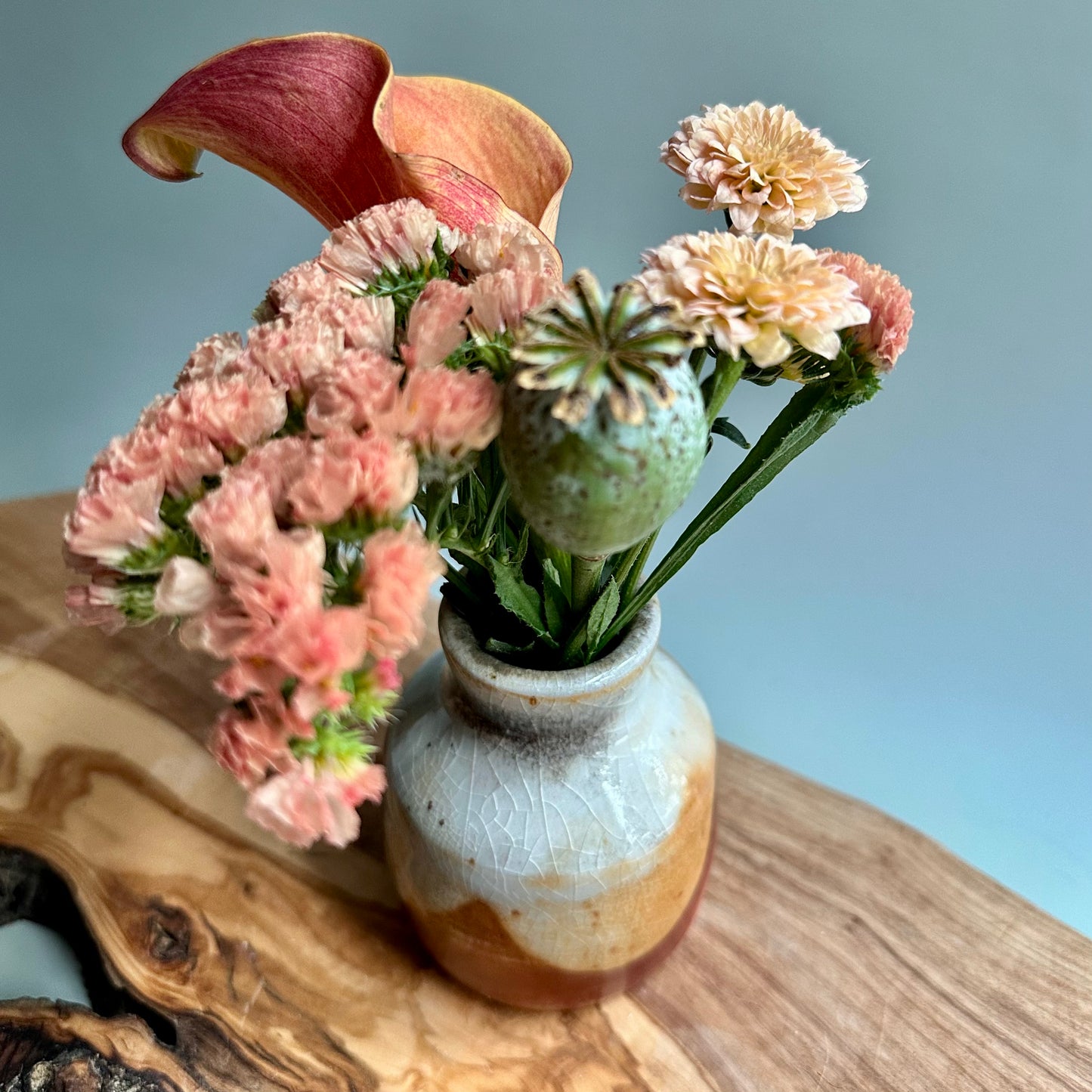 wood-fired • bud vase no. 6