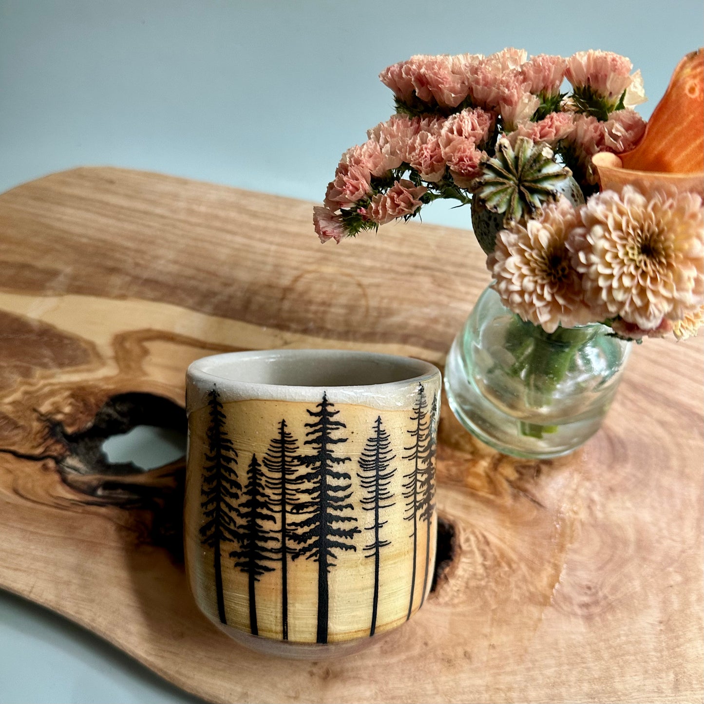 wood-fired • treeline tumbler no. 15