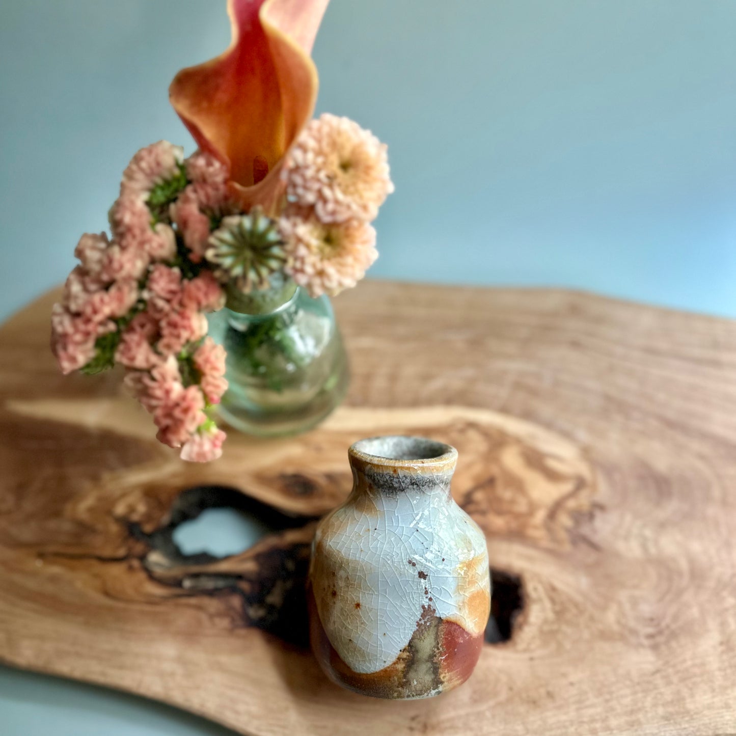 wood-fired • bud vase no. 6