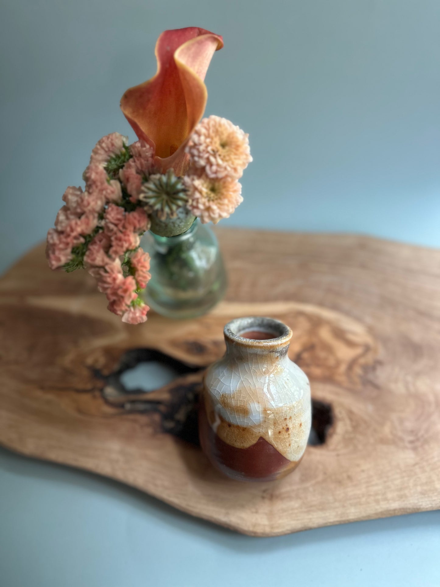 wood-fired • bud vase no. 6