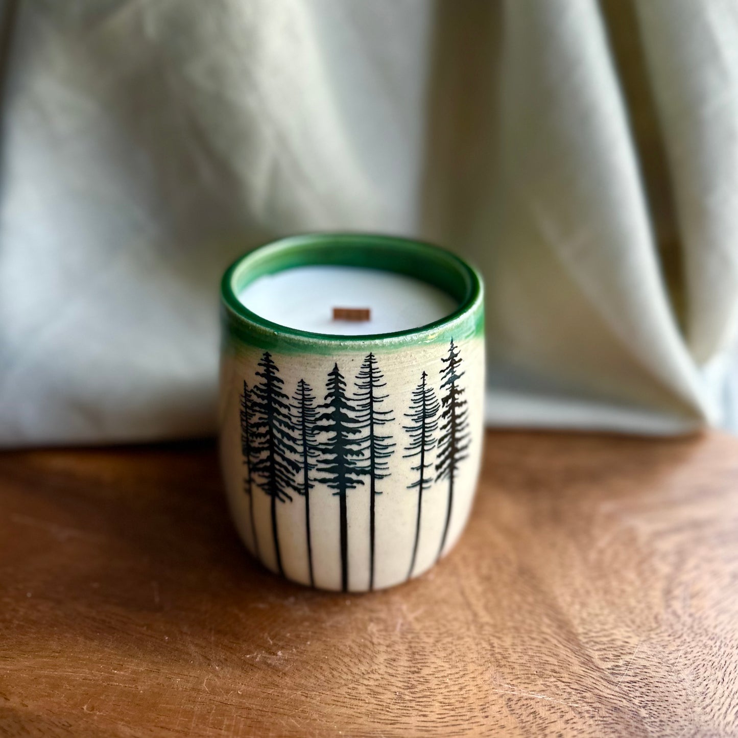 limited edition • treeline tumbler candle