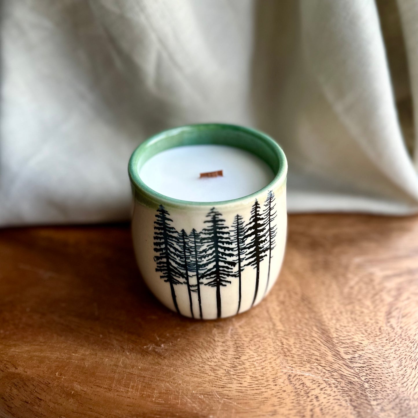 limited edition • treeline tumbler candle