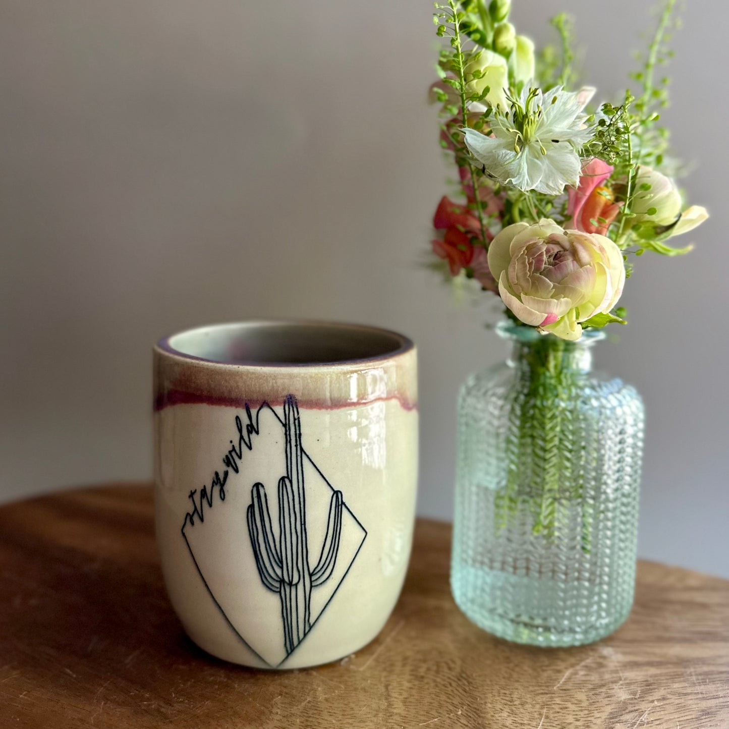 back to the trees tumbler • stay wild